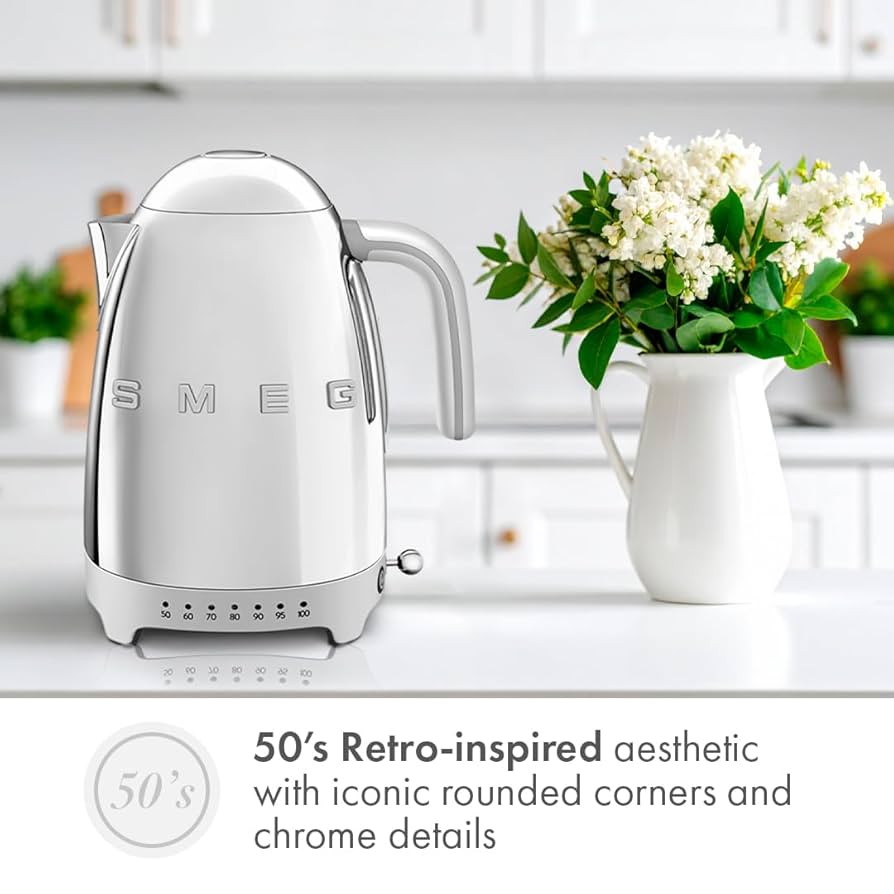 Amazon.com: SMEG 7-Cup Variable Temperature Electric Kettle